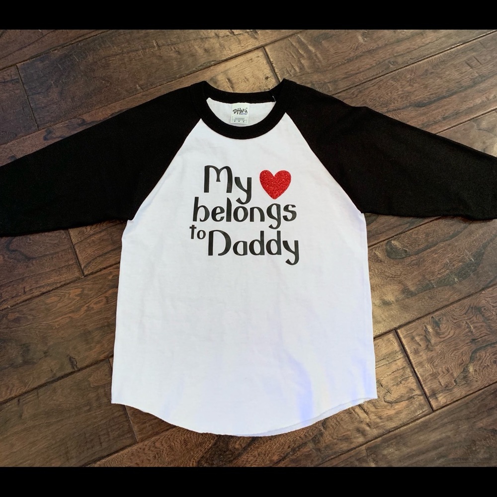 Girls Valentine’s Day shirt